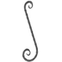 accessoire de ferronnerie, volute en fer forgé