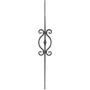 accessoire de ferronnerie, barreau en fer forgé