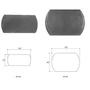 Platine, différentes dimensions
