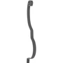 accessoire de ferronnerie, barreau en fer forgé