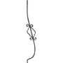 accessoire de ferronnerie, barreau en fer forgé