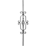 accessoire de ferronnerie, barreau en fer forgé