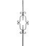 accessoire de ferronnerie, barreau en fer forgé