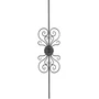 accessoire de ferronnerie, barreau en fer forgé