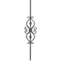 accessoire de ferronnerie, barreau en fer forgé