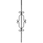 accessoire de ferronnerie, barreau en fer forgé