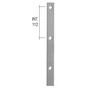 Image 2/2 - Plat acier à trous de diamant, distance entre les centres de trous 112mm, différentes dimensions de trous