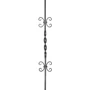 accessoire de ferronnerie, barreau en fer forgé
