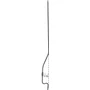 Barreau de balcon, barreau galbé en fer forgé, profil rond, différentes sections et hauteurs