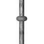 Barreau design moderne en fer forgé, profil rond 