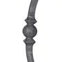 Barreau de balcon, barreau galbé en fer forgé, profil carré, différentes dimensions