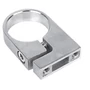 Bride d'ancrage pour poteau rond, inox (AISI 304), différentes dimensions
