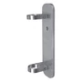 Platine de fixation laterale, inox (AISI 304)