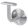 Support de main courante pour tube rond, inox (AISI 304), différentes dimensions