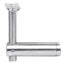 Support de main courante pour tube rond, à fixer sur tube rond, réglable en hauteur, inox (AISI 304), différentes dimensions