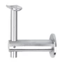 Support de main courante pour tubes ronds et carrés, à fixer sur tubes carrés, réglable en hauteur, inox (AISI 304), différentes dimensions