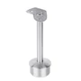 Support de main courante rond, pour tube rond, avec plaque de support 135°, inox (AISI 304), différentes dimensions