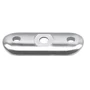 Plaque de support pour tube rond, inox (AISI 304), différentes dimensions