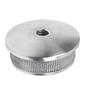 Embout bombé pour tube rond avec filetage M8, inox (AISI 304), différentes dimensions