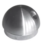 Embout demi-sphérique pour tube rond avec filetage M8, inox (AISI 304), différentes dimensions