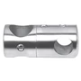 Image 1/2 - Support de barre avec trou traversant, "twin", inox (AISI 304), différentes dimensions