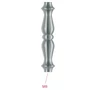 Manchon décoratif inox (AISI 304) avec trou fileté M8, différentes dimensions