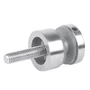 Point de fixation pour verre à fixer sur plat, inox (AISI 304)