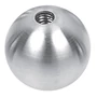 Boule creuse avec trou borgne fileté, inox (AISI 304), différentes dimensions