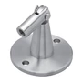 Support de tirant, pour montage mural, rond, inox (AISI 304)