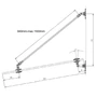 Tirant, inox (AISI 304)