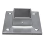 Platine murale, inox (AISI 304)