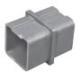 Raccord pour tube carré, inox (AISI 316)