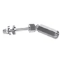 Embout fileté orientable pour câble inox, connexion à tube rond 42,4 mm, inox (AISI 316), différentes dimensions