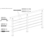Embout fileté pour câble inox (AISI 316), différentes dimensions