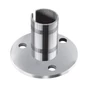 Platine murale, inox (AISI 316), poli miroir
