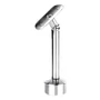 Support de main courante rond, pour tube rond, avec articulation, inox (AISI 316), poli miroir