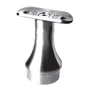 Support de main courante rond, pour tube rond, inox (AISI 316), différentes dimensions
