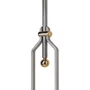 Barreau inox (AISI 304) avec décor en laiton