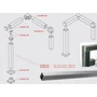 Raccord orientable, inox (AISI 316)