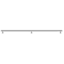 Support de main courante pour tube rond, inox (AISI 304), différentes dimensions