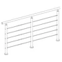 Câble inox (AISI 316), différentes dimensions