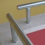 Platine murale, en inox (AISI 304), différentes dimensions