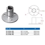 Image 2/4 - Platine murale, inox (AISI 316), différentes dimensions