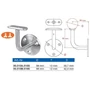 Support de main courante pour tube rond, inox (AISI 316), différentes dimensions