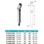Pivot articulé inox (AISI 304)