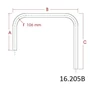 Main courante inox