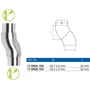 Raccord orientable, inox (AISI 316), différentes dimensions