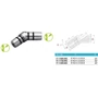 Raccord orientable, inox (AISI 304), différentes dimensions