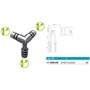 Raccord à 90°, inox (AISI 304)