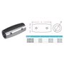 Jonction de barres, inox (AISI 304), différentes dimensions